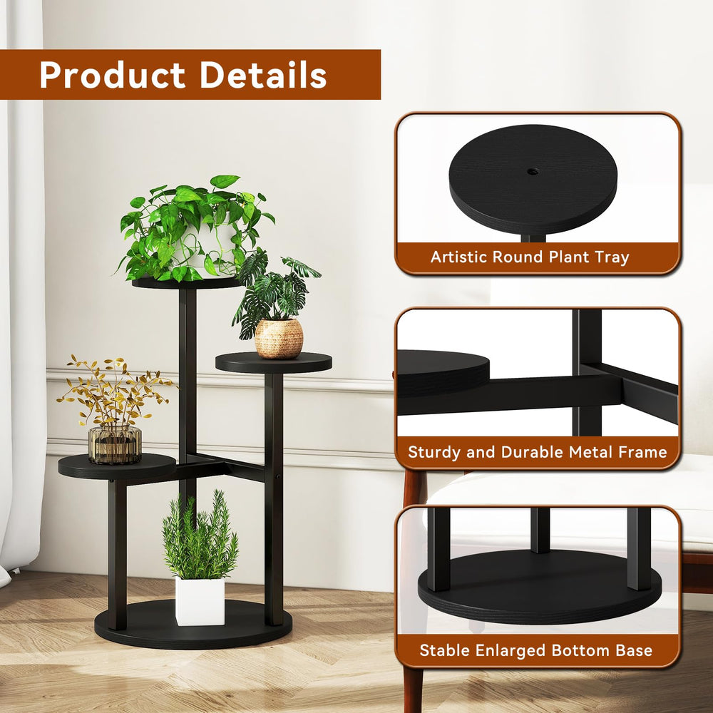 IBUYKE scale with potted plants illustrating storage capacity benefit