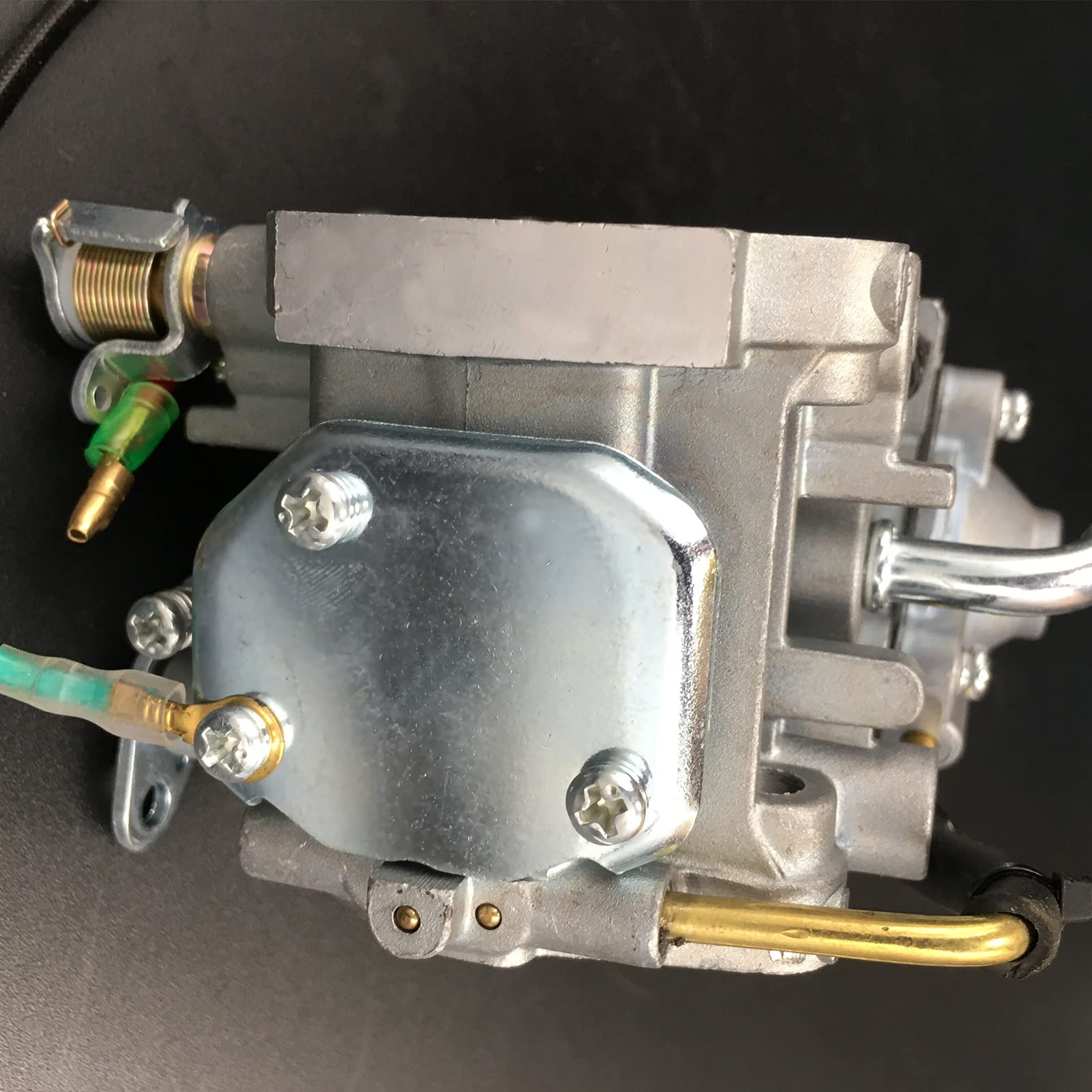 IBVIBV carburetor next to ruler showing compact serviceable size