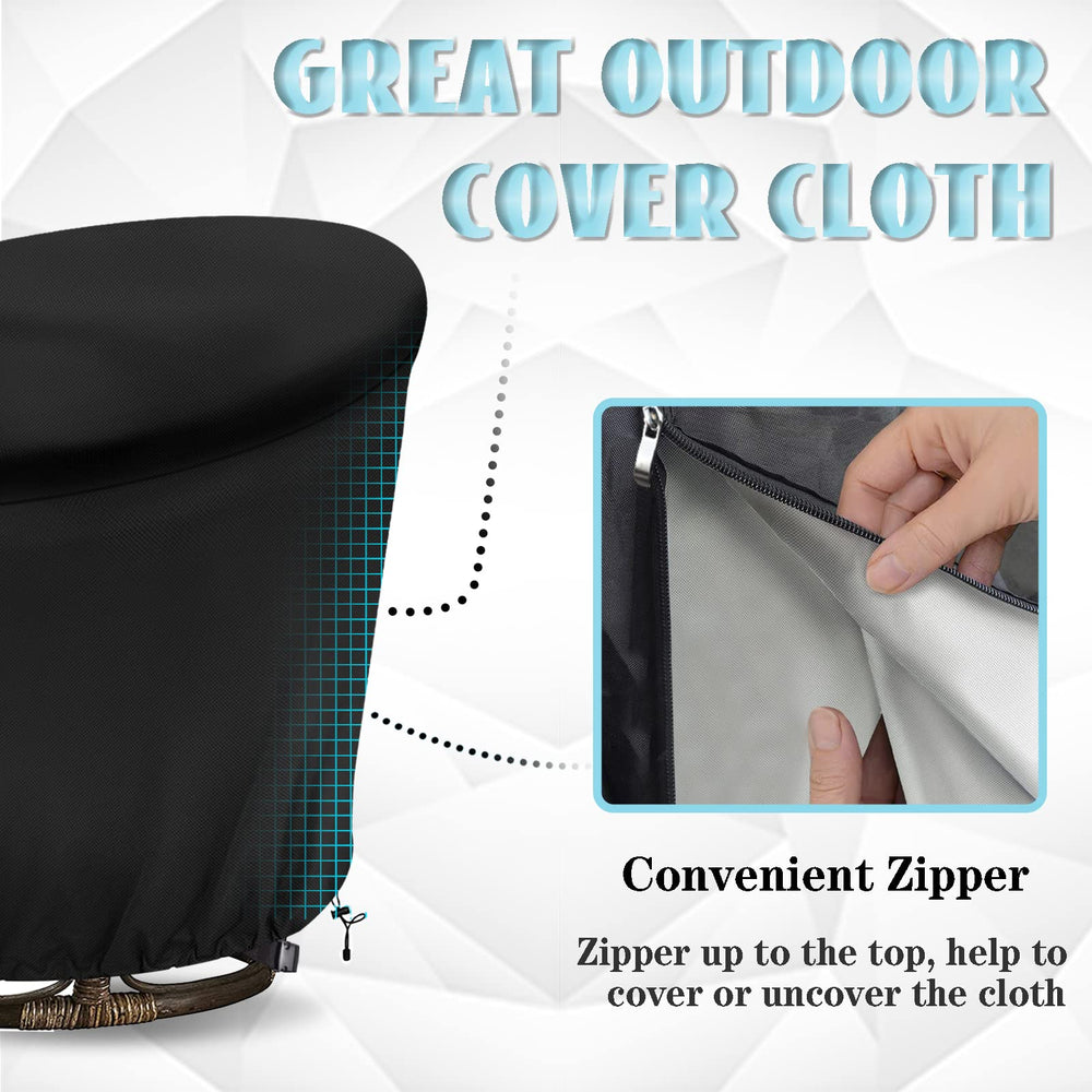 Iceberg Elf drawstring and buckle securing hem to prevent wind lift