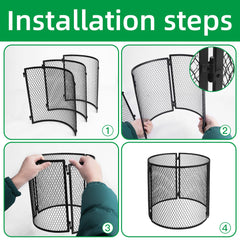 Iceyyyy hands assembling detachable cage showing quick tool-free setup benefit