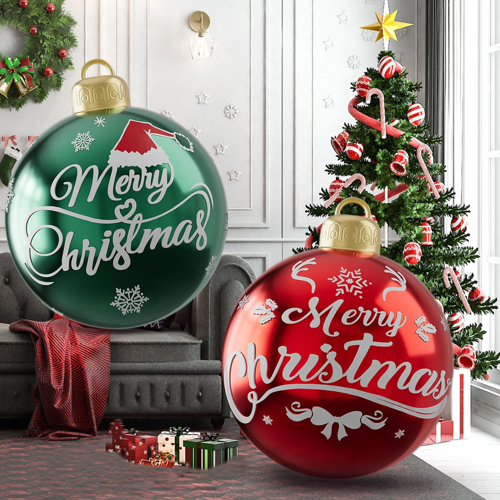 Icilar printed MerryChristmas and snowflakes detail showing colorfast graphics benefit