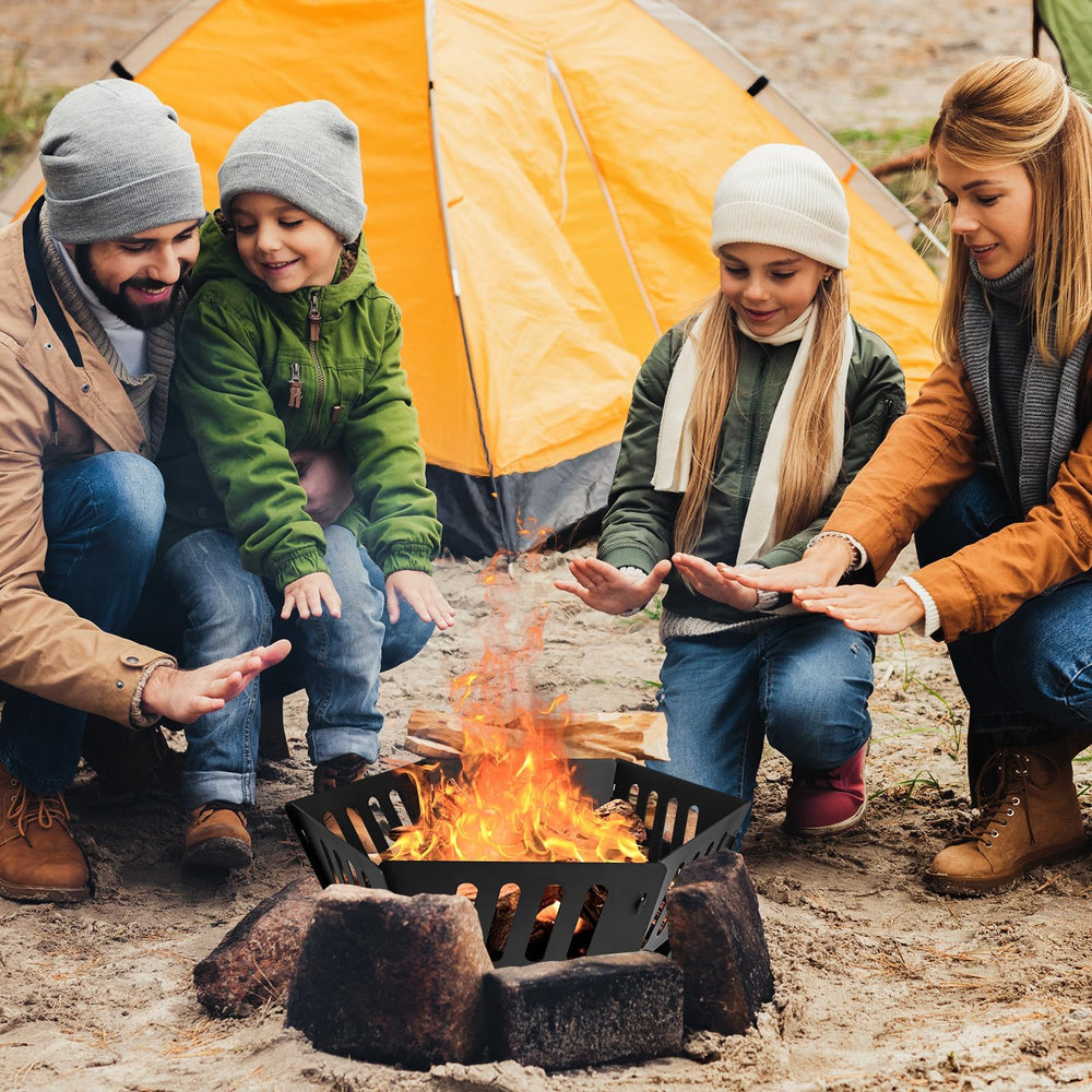 ICokin with grill grate demonstrating safe cooking capability and versatile outdoor meals