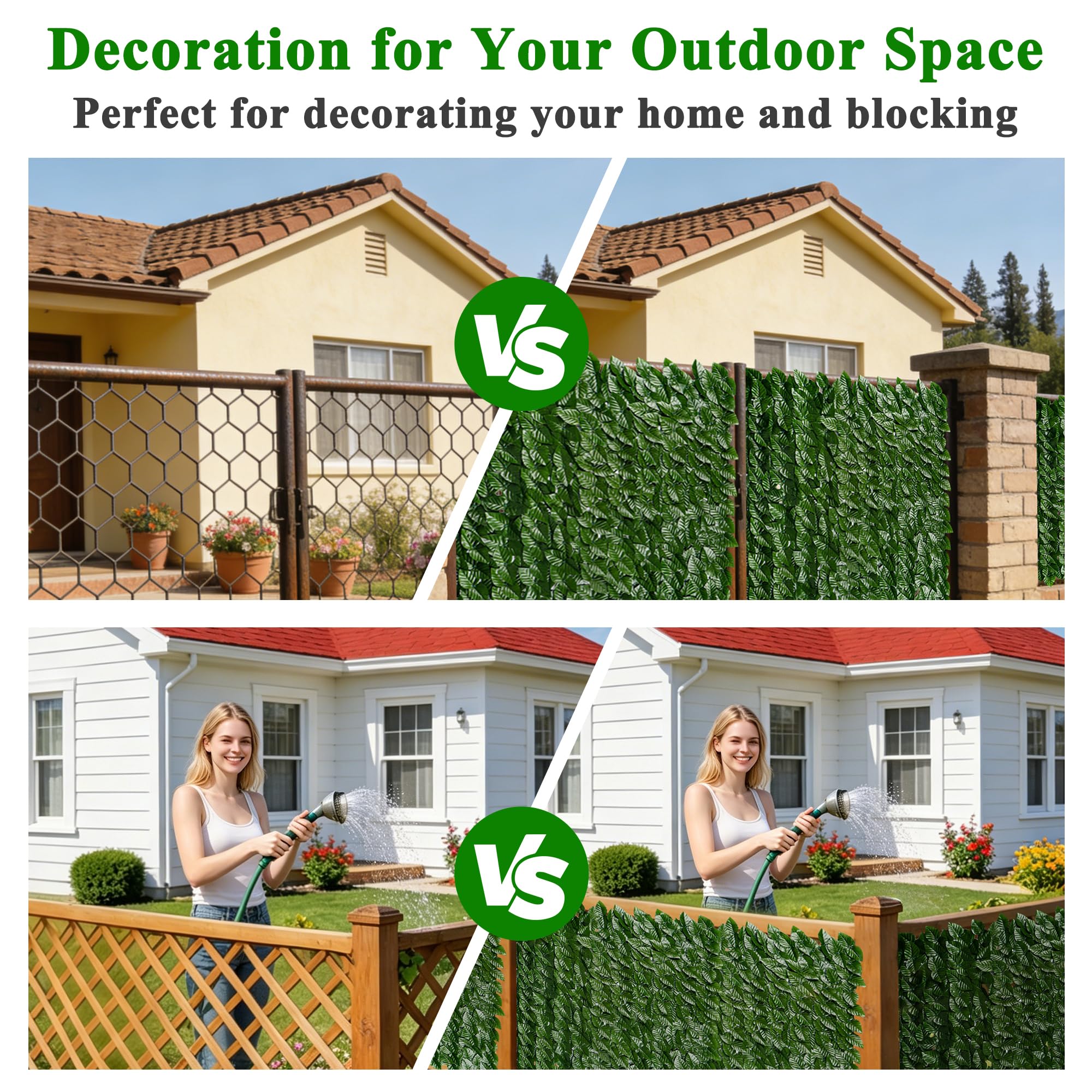 i COVER balcony railing covered with panels for discreet outdoor screening