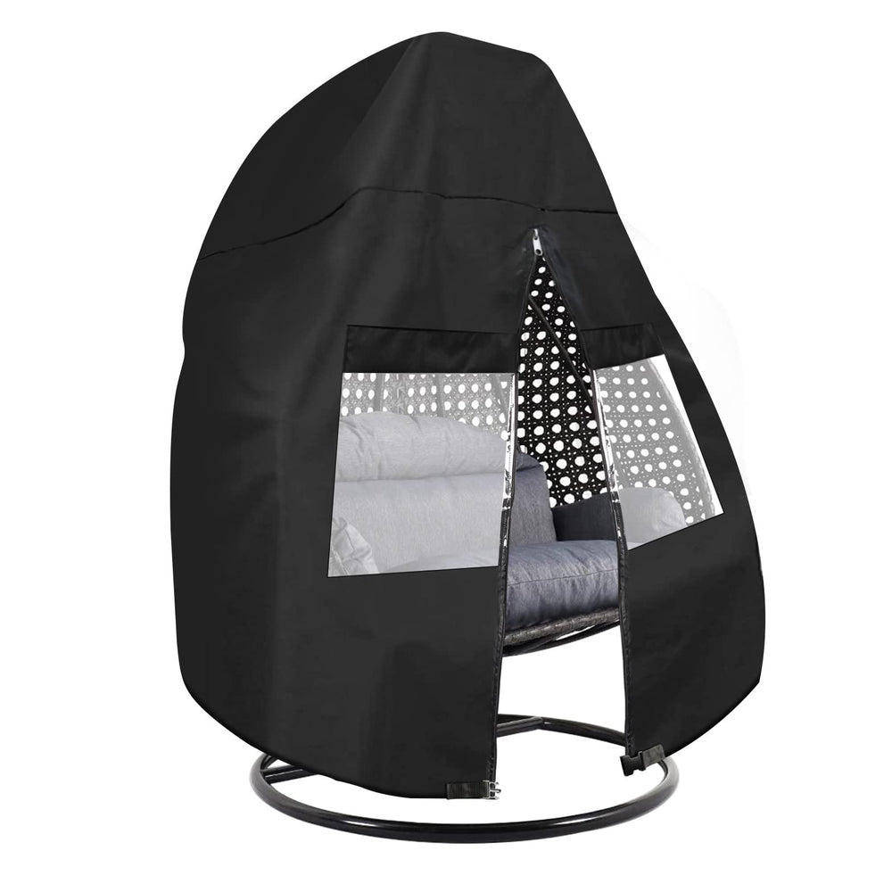 i COVER folded cover in storage bag for compact off-season storage