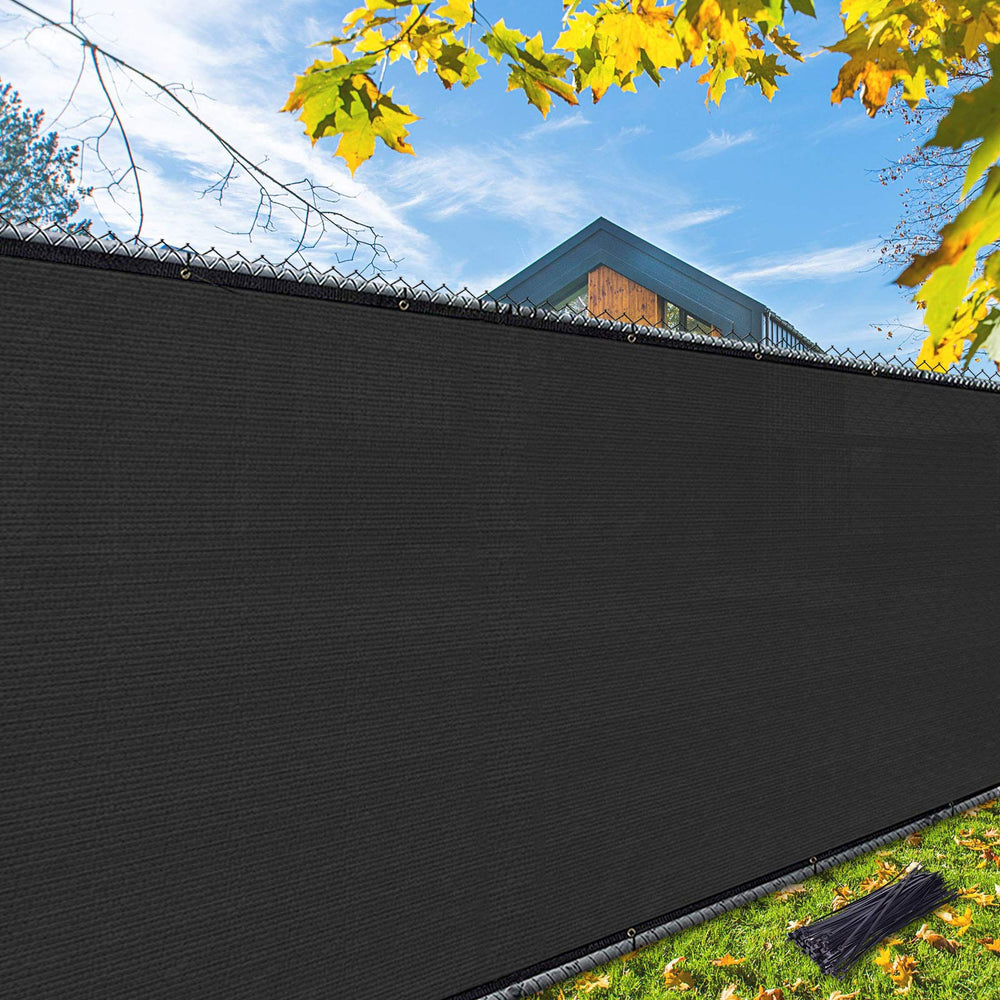 i COVER front view of 6x12ft privacy panel shows full coverage benefit