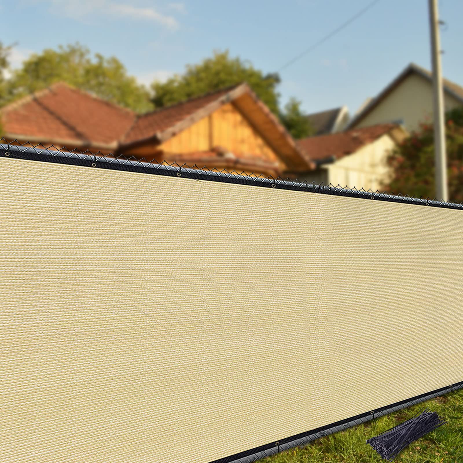 i COVER garden and pool screening protecting plants while allowing breeze
