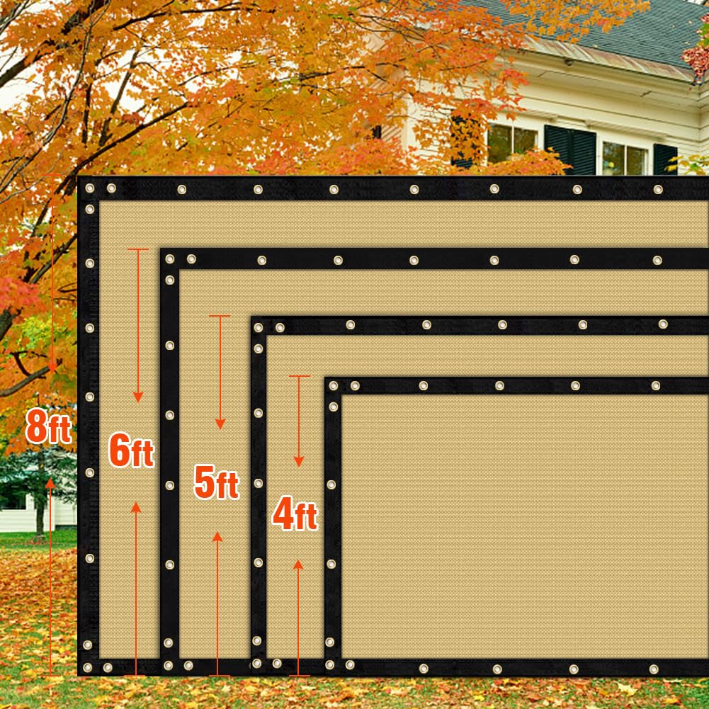i COVER package contents with screen, grommets, and 40 zip ties included