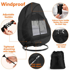 i COVER clear transparent window detail showing view-through benefit