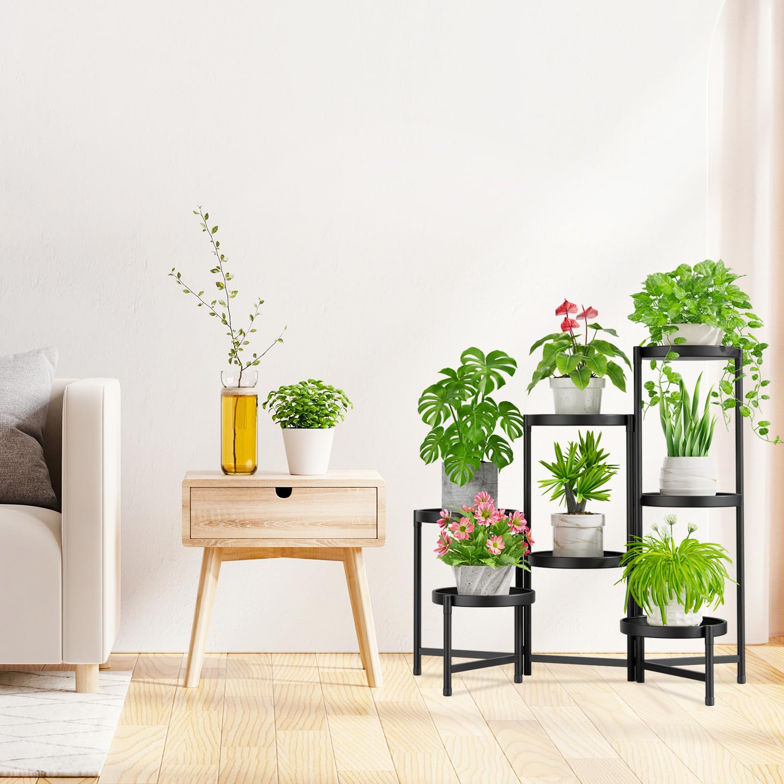 iDavosic.ly en sala estilo moderno mejora la presentación de plantas