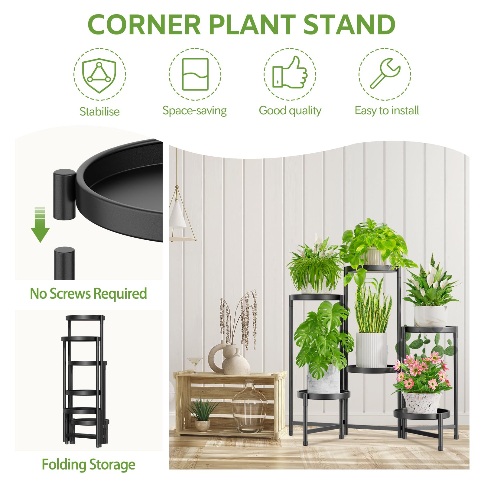 iDavosic.ly in living room showcasing stylish plant elevation