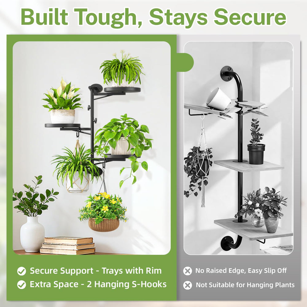 iDavosic.ly installed at a window showing brighter lower plants and neat display