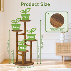 iDavosic.ly plant stand in corner living room maximizing space and style