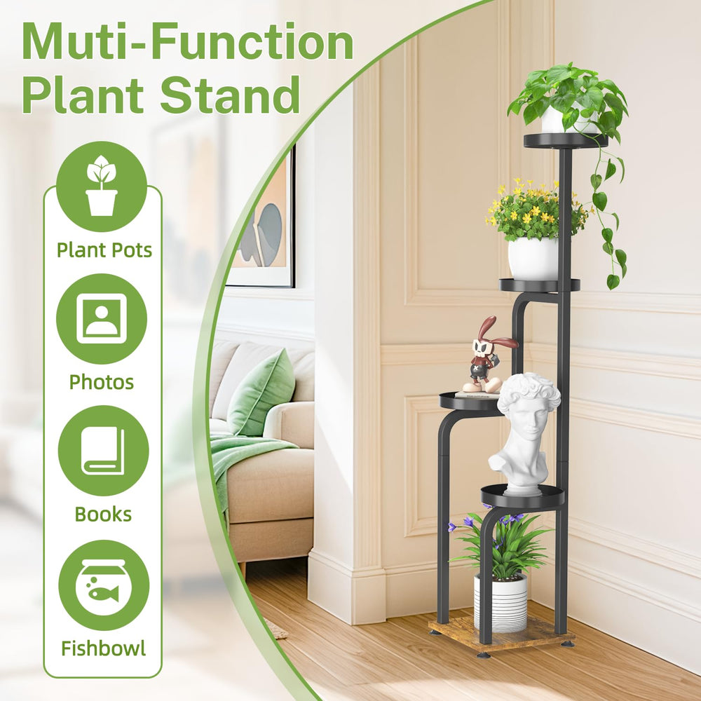 iDavosic.ly height comparison next to a potted plant demonstrating scale