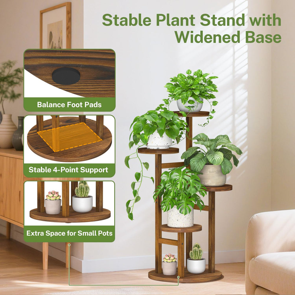 iDavosic.ly top tier with plants showing layered sunlight exposure advantage