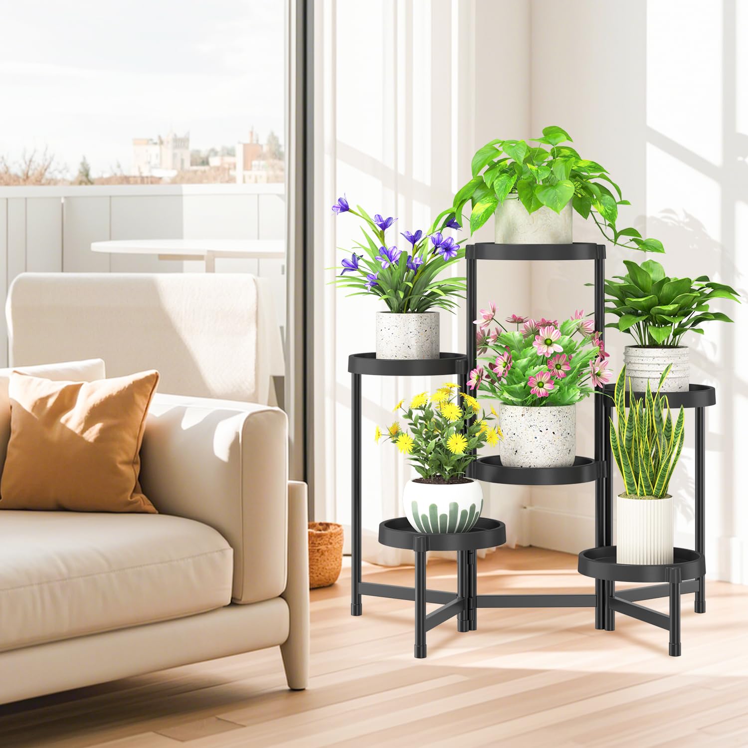 iDavosic.ly rotating outer pipe angled to adjust plant orientation for better light