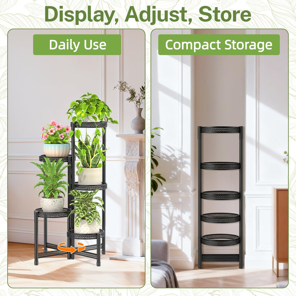 iDavosic.ly estantería plegada lista para almacenamiento compacto