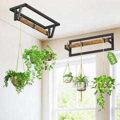 iDavosic.ly front view of two hangers showing capacity and clean look