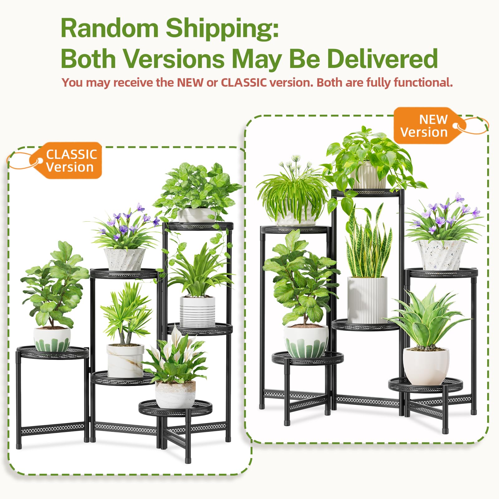 iDavosic.ly close-up of 9.8-inch tray showing roomy support for pots