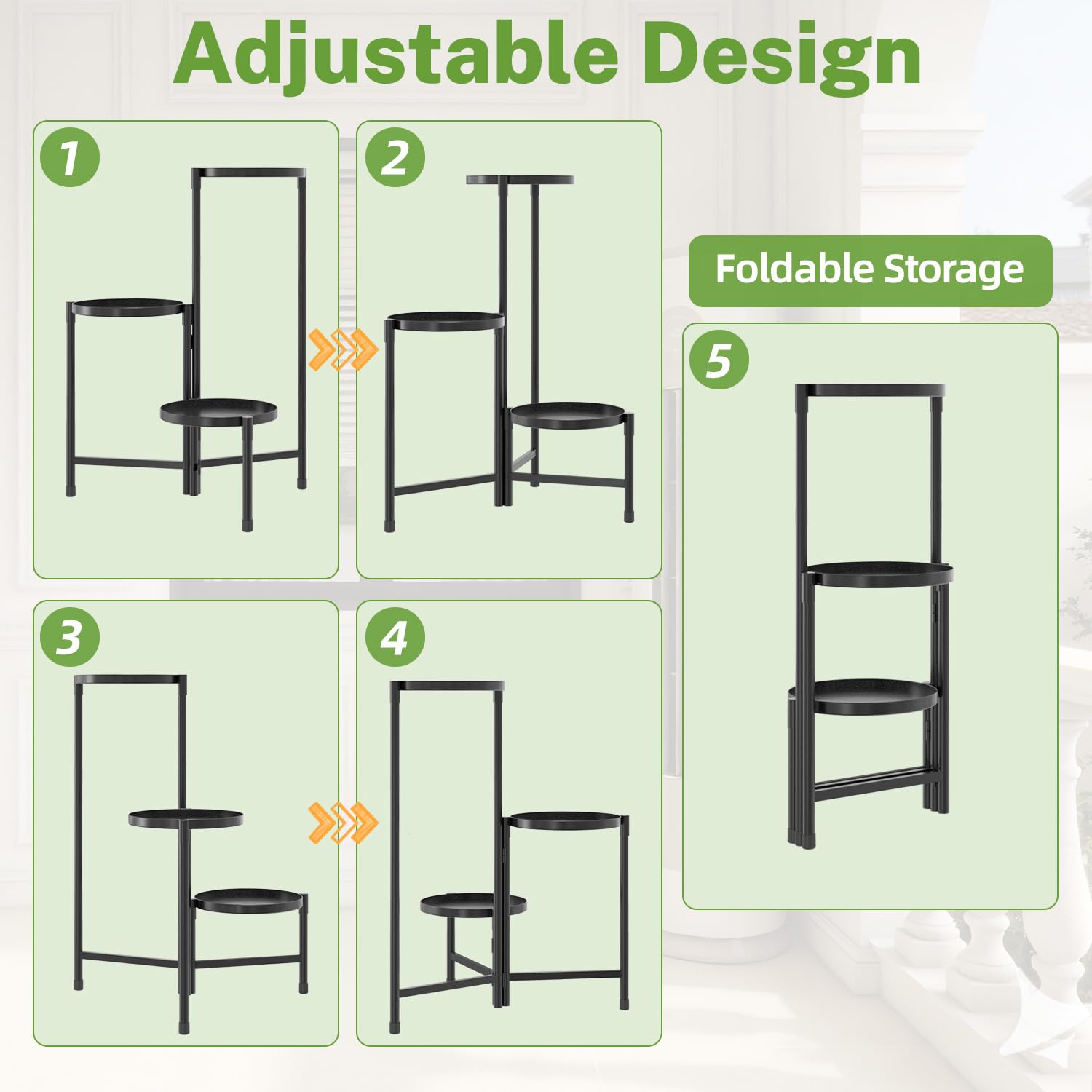 iDavosic.ly folded flat for storage saving space between seasons