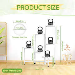 iDavosic.ly side profile in a corner demonstrating space-saving benefit