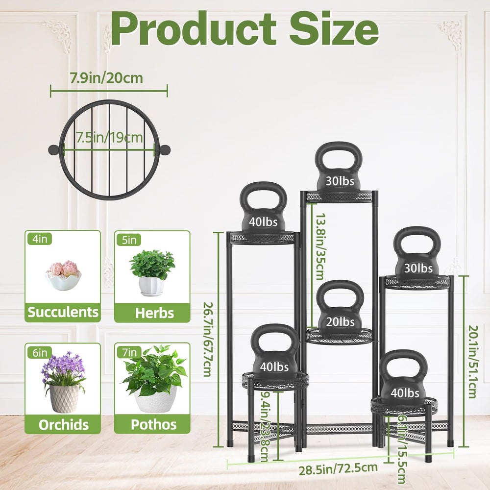iDavosic.ly soporte colocado en balcón optimizando plantas y luz