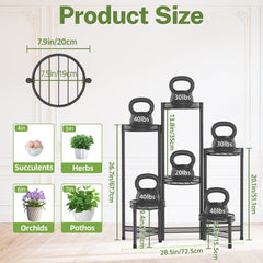 iDavosic.ly soporte colocado en balcón optimizando plantas y luz