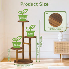 iDavosic.ly widened tray with multiple pots illustrating versatility for small to medium planters