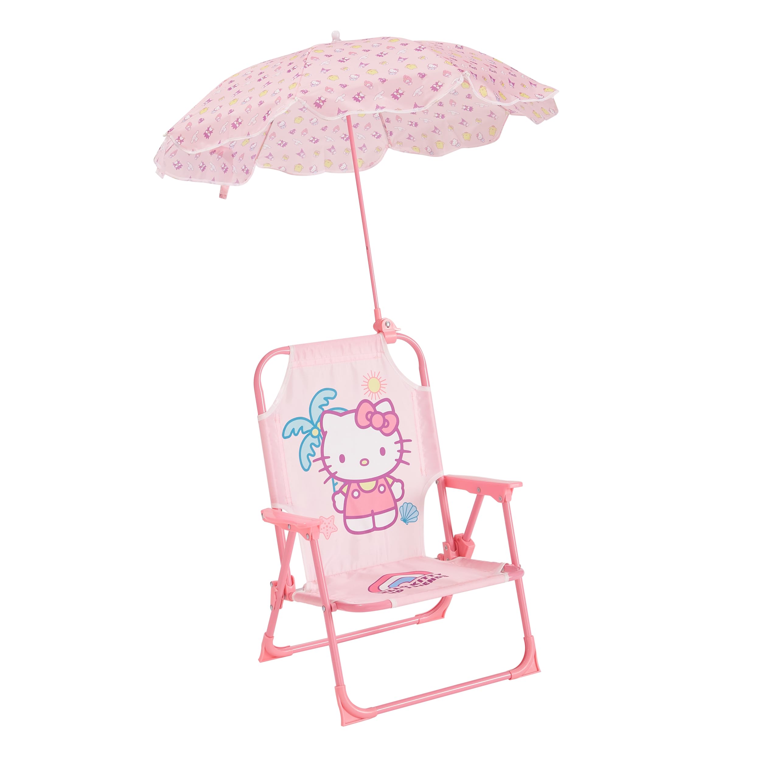 Idea Nuova Hello Kitty front view showing colorful seat and overall benefit of kid-friendly comfort