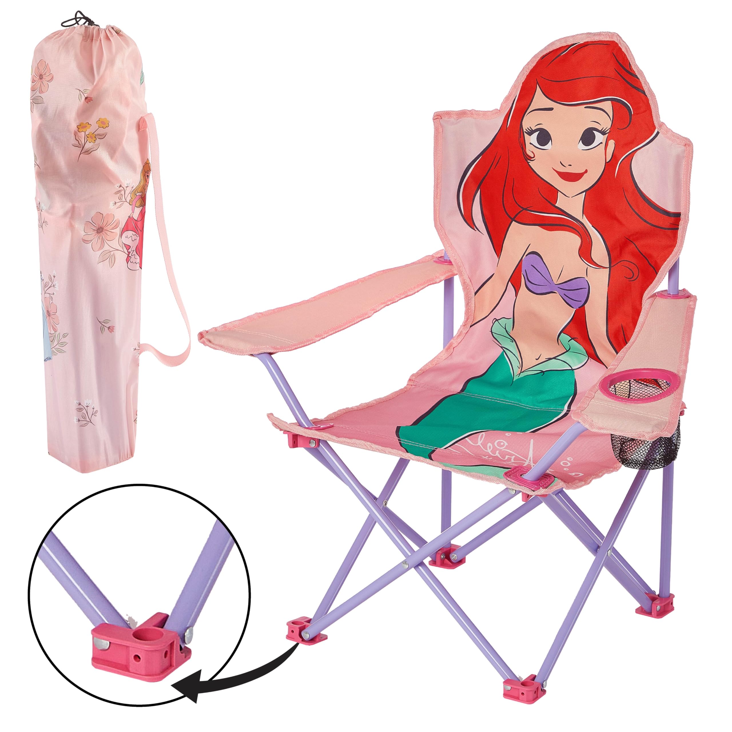 Idea Nuova Little Mermaid folded in carry case for easy transport and storage