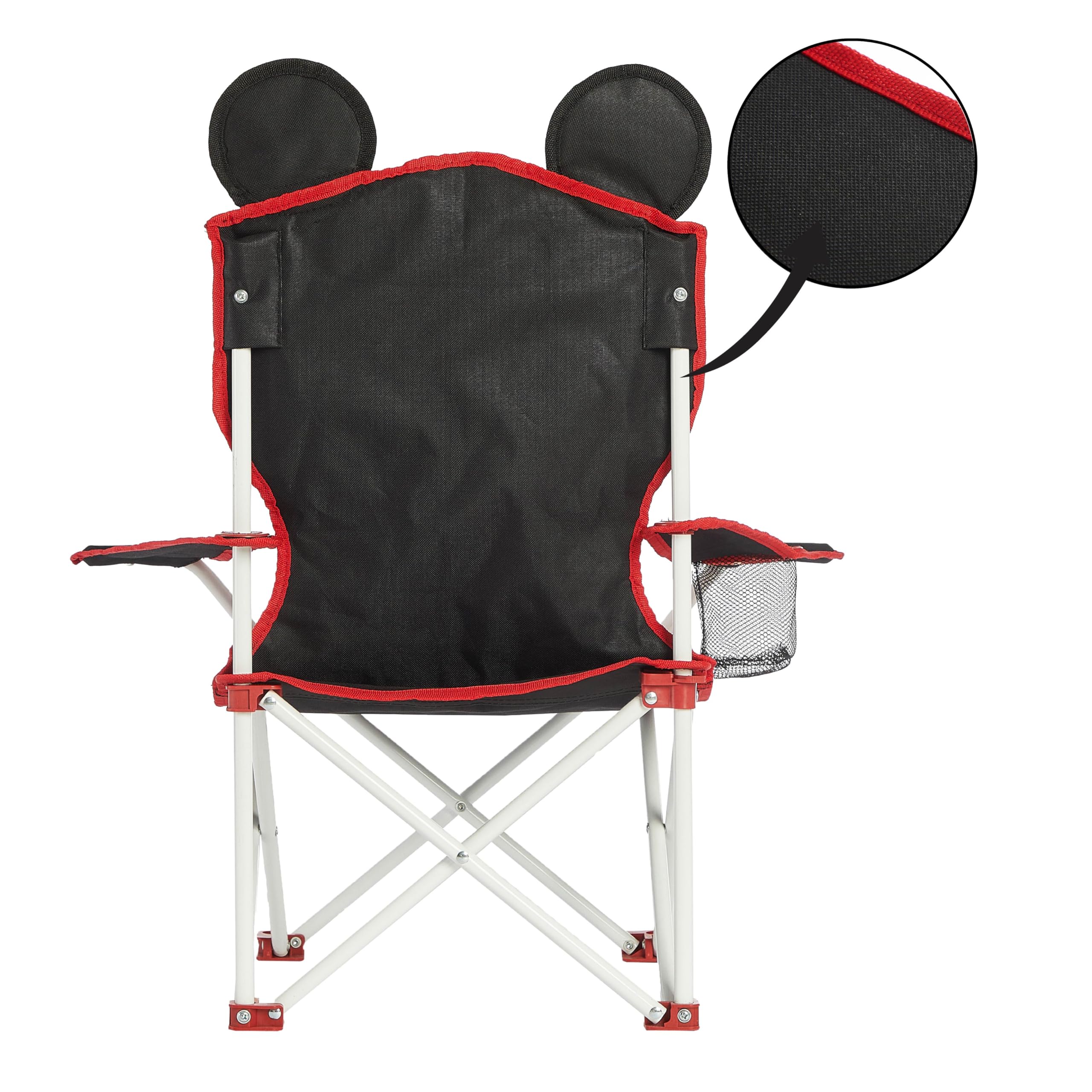 Idea Nuova Mickey side profile highlighting cup holder and arm support benefit