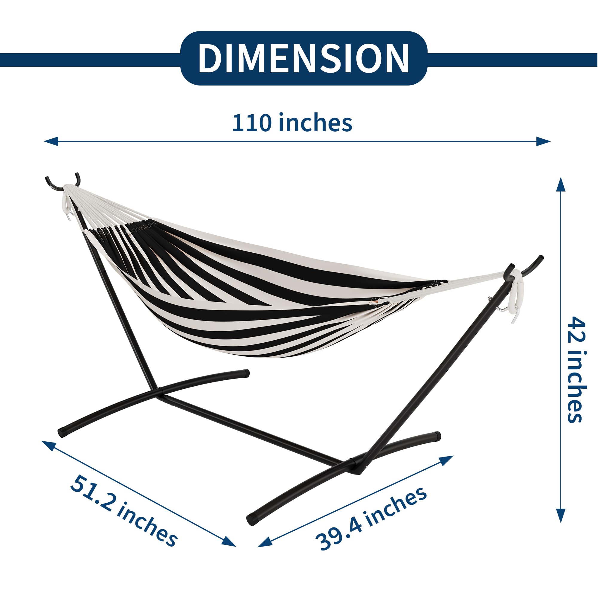 IDEALHOUSE hammock folded in carry bag for easy transport and storage