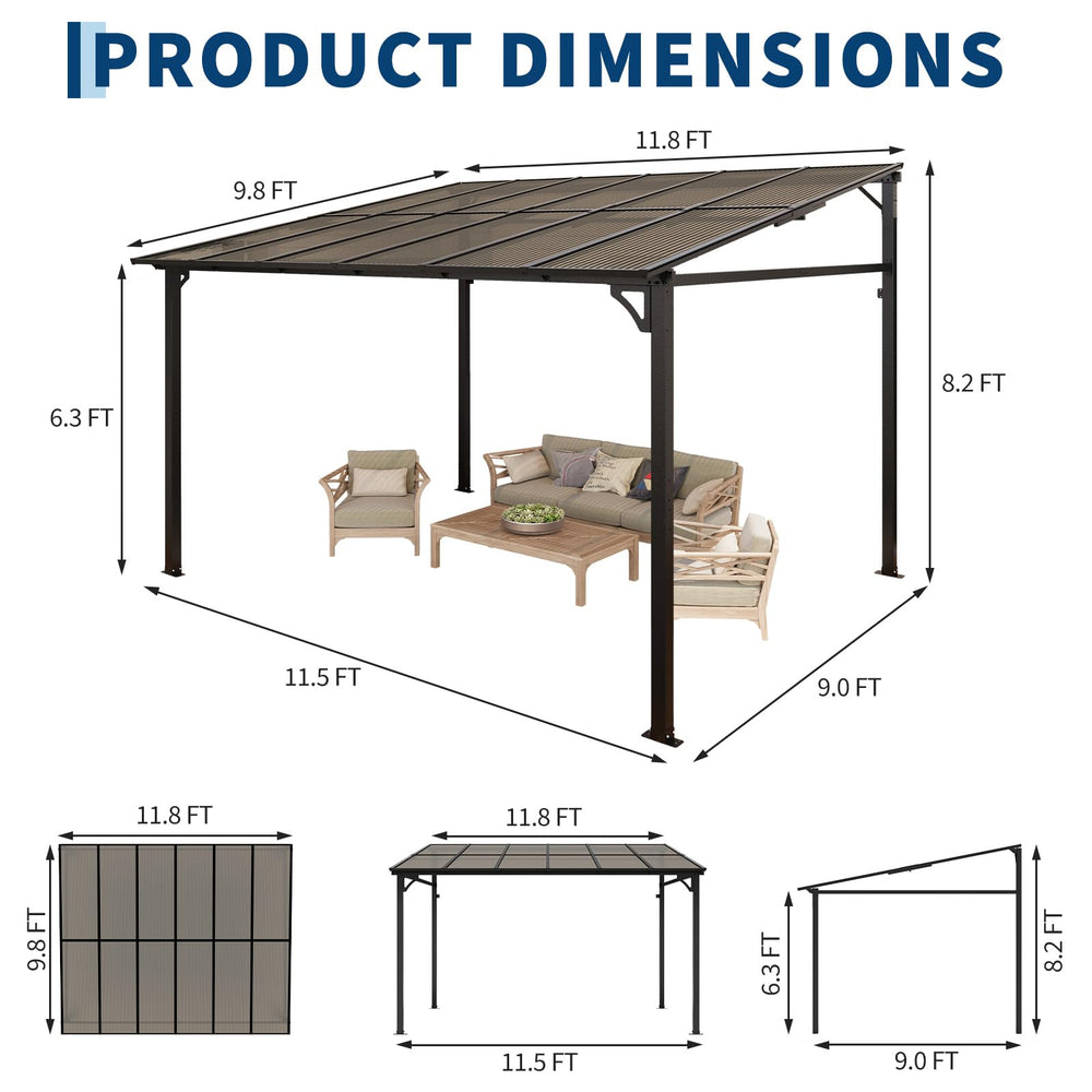 IDEALHOUSE people under gazebo illustrating capacity for gatherings