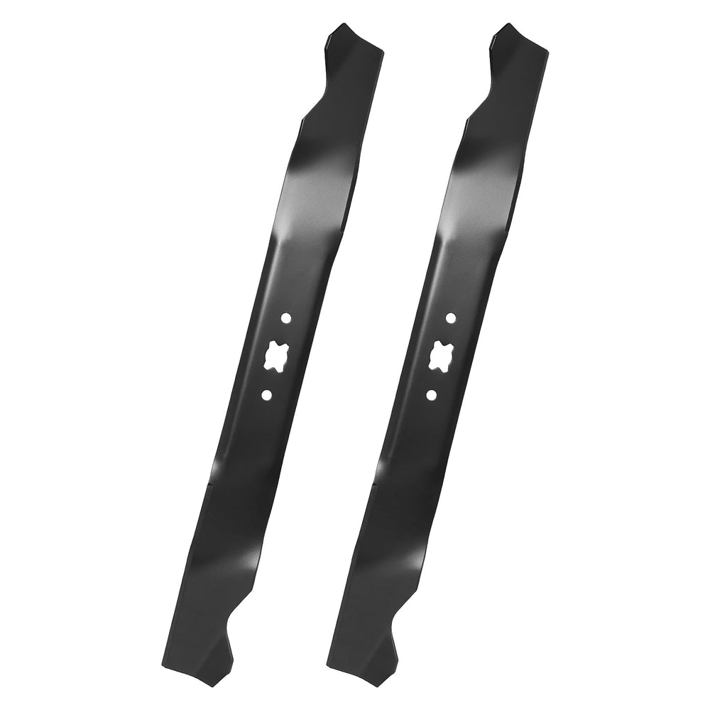 IDEASURE 21-inch front view showing full blade profile and brand, improves mowing consistency