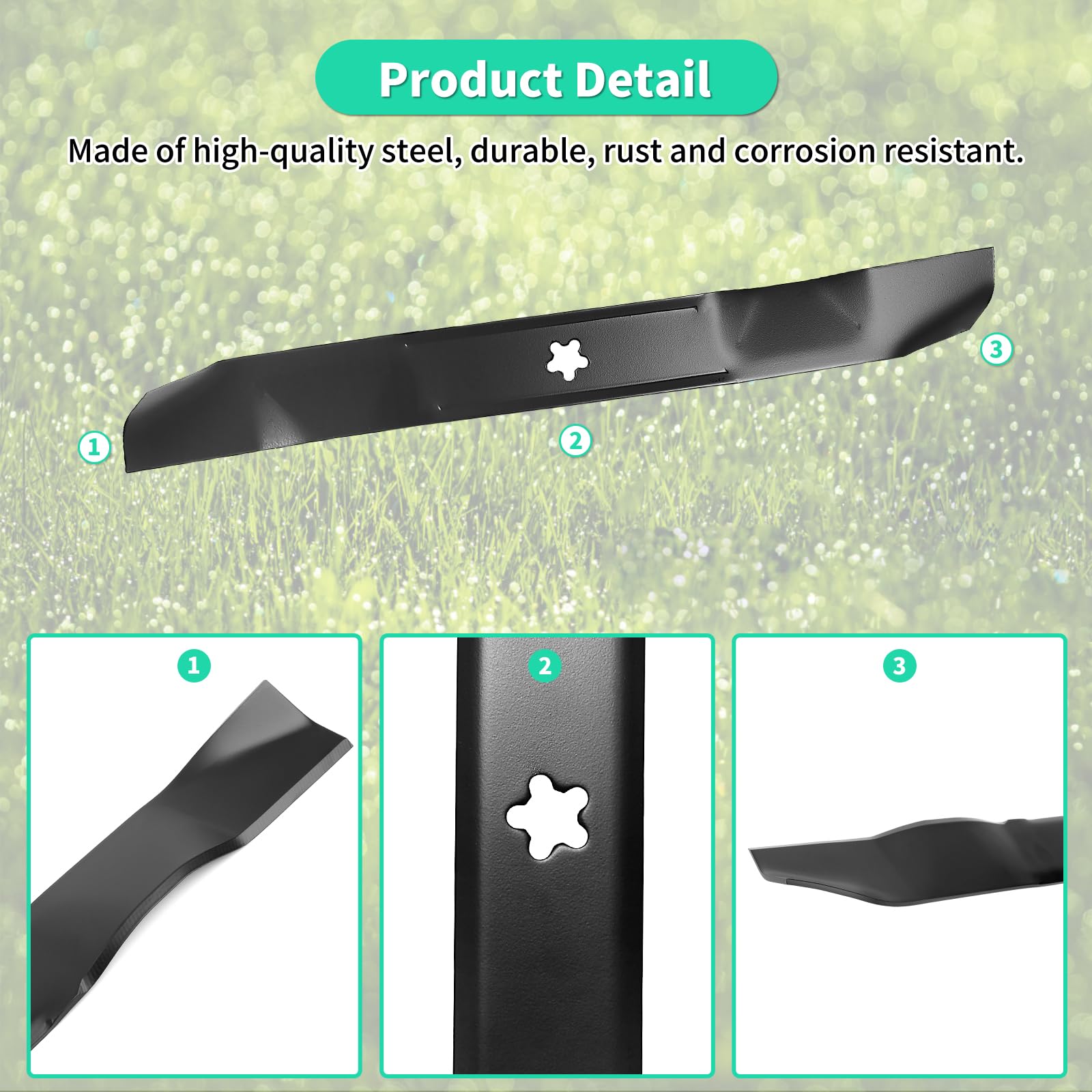 IDEASURE center star mounting hole detail ensuring correct fit benefit