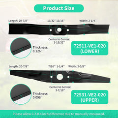 IDEASURE close-up of sharpened blade edge for cleaner cutting