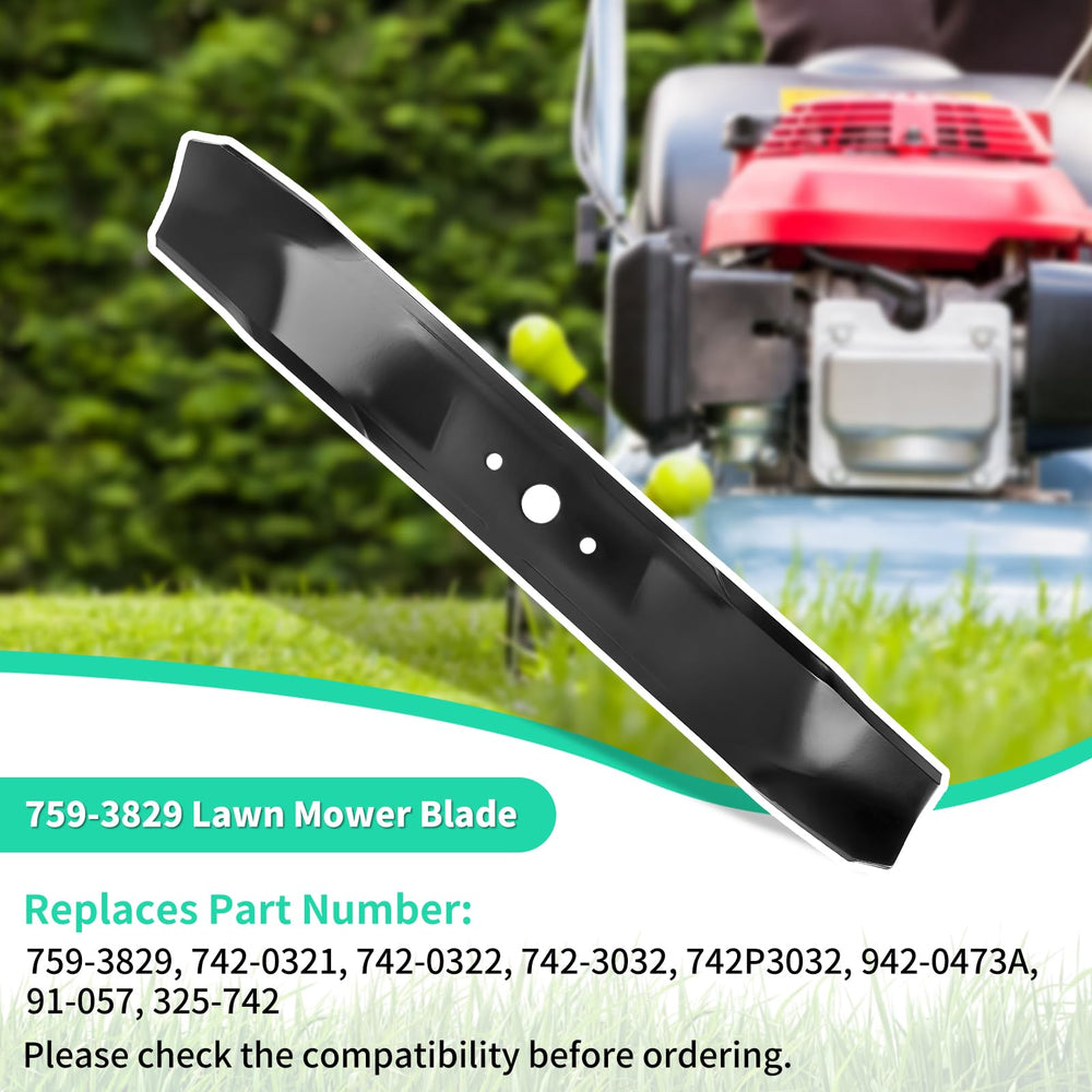 IDEASURE installed blades under mower deck demonstrating balanced cut benefit