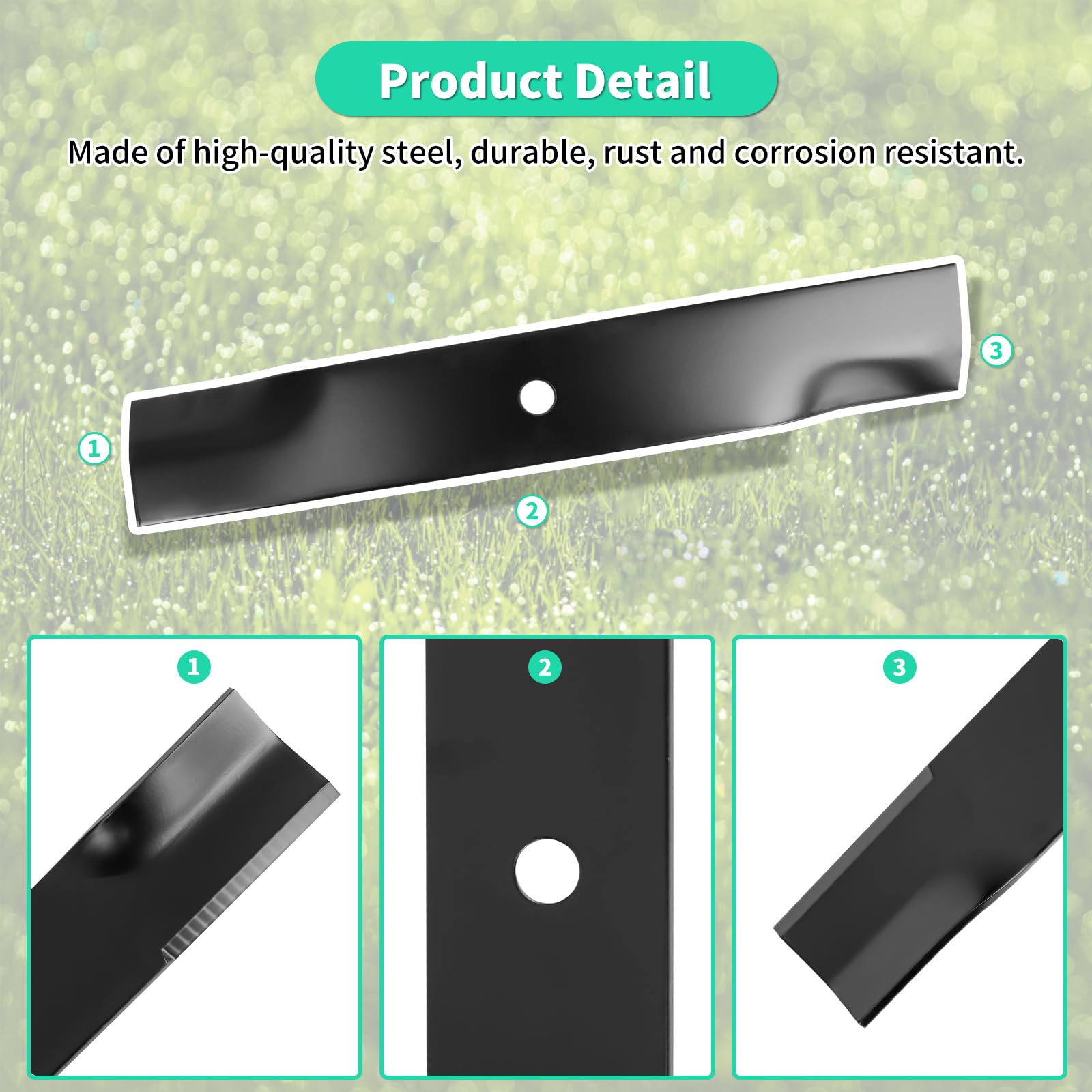 IDEASURE side profile showing thick steel for longer blade life