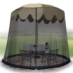 IdeaWorks JB5678 on patio table showing clear view and insect protection