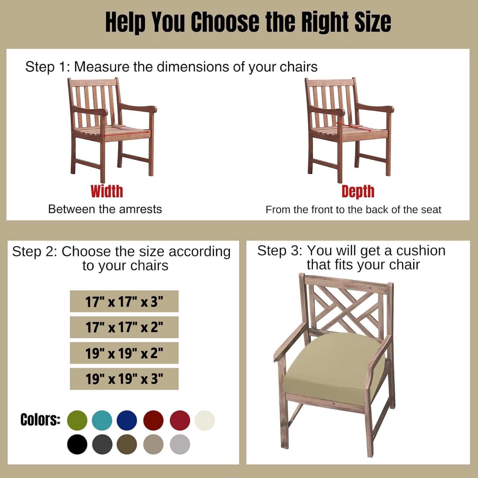 idee-home corner ties fastened to chair keeping cushions stable during use