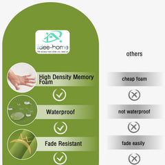 idee-home hidden zipper detail for easy cover removal and cleaning
