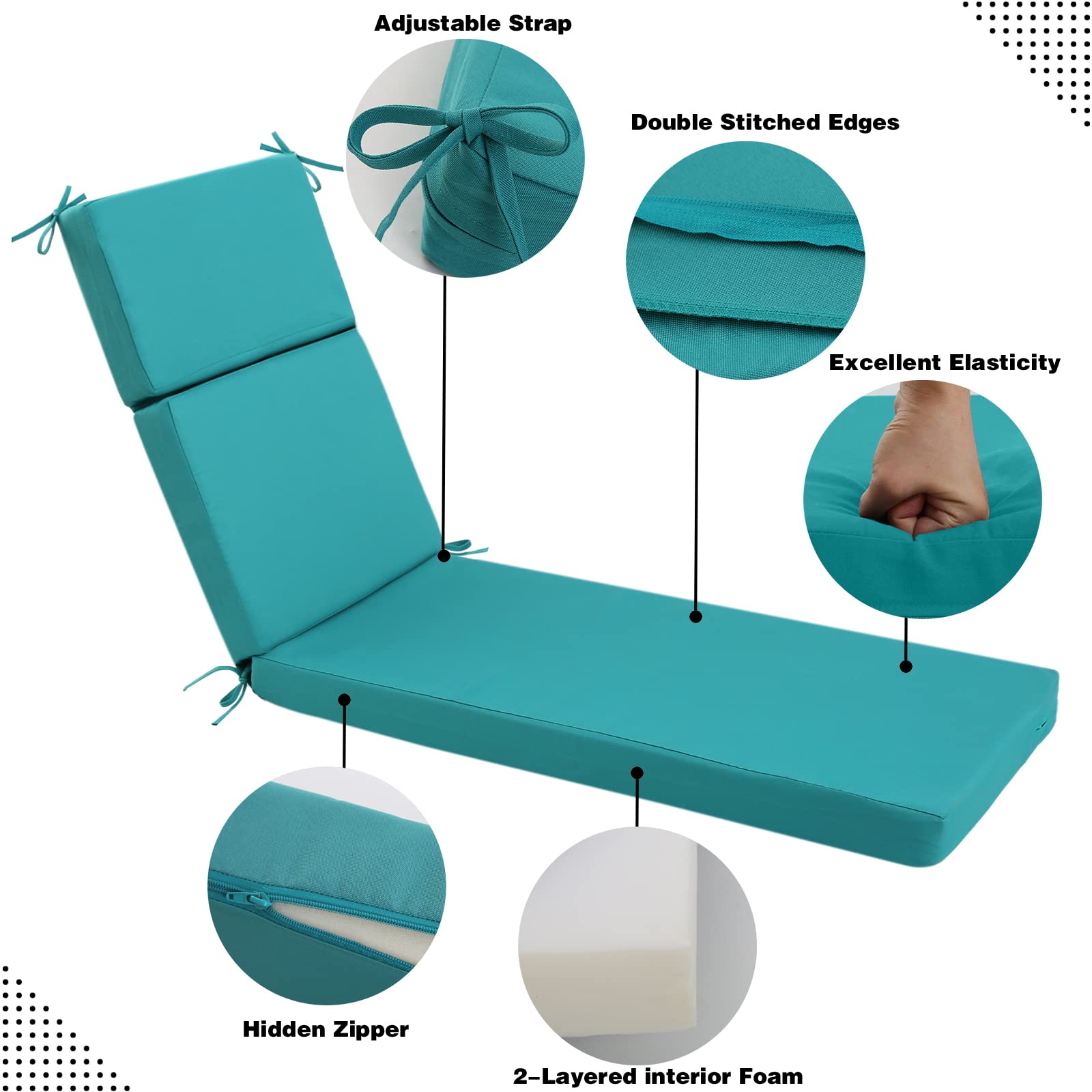 idee-home cushion next to chair for scale, shows full-size fit