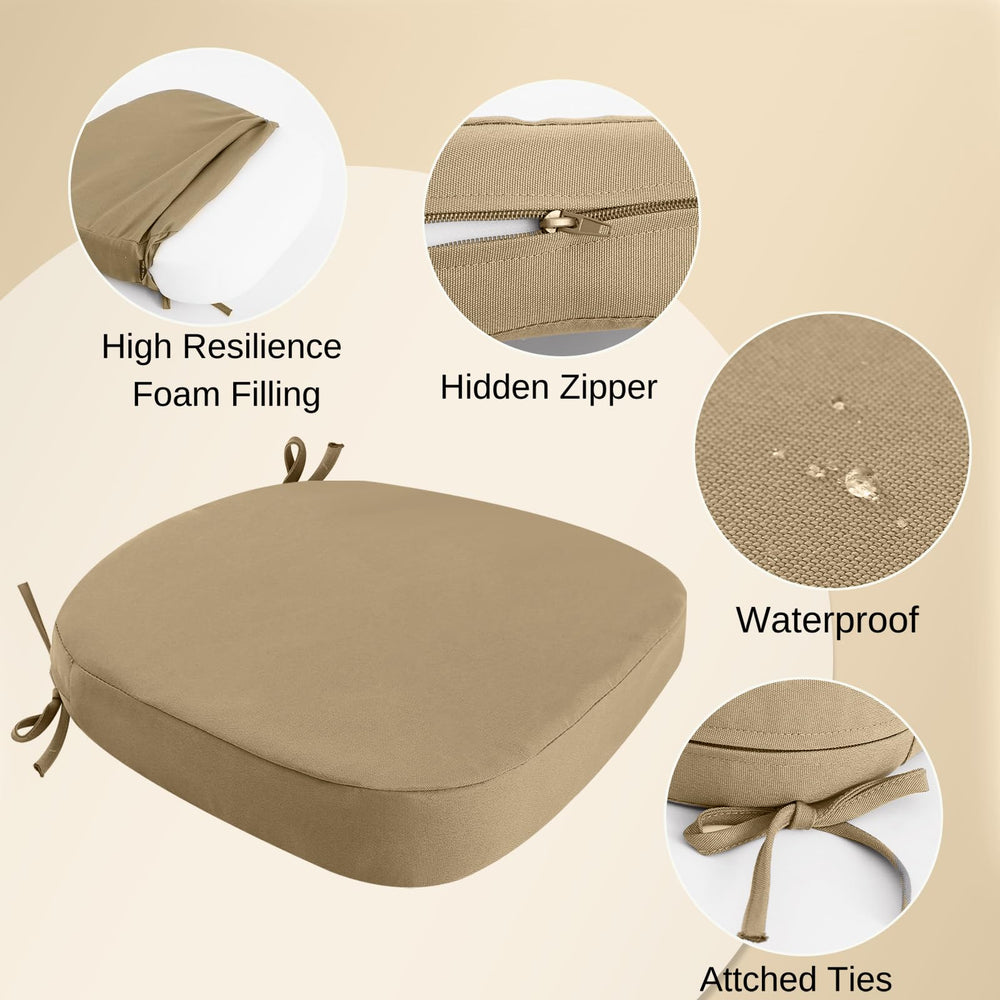 idee-home close-up of cover fabric texture illustrating water-resistant finish