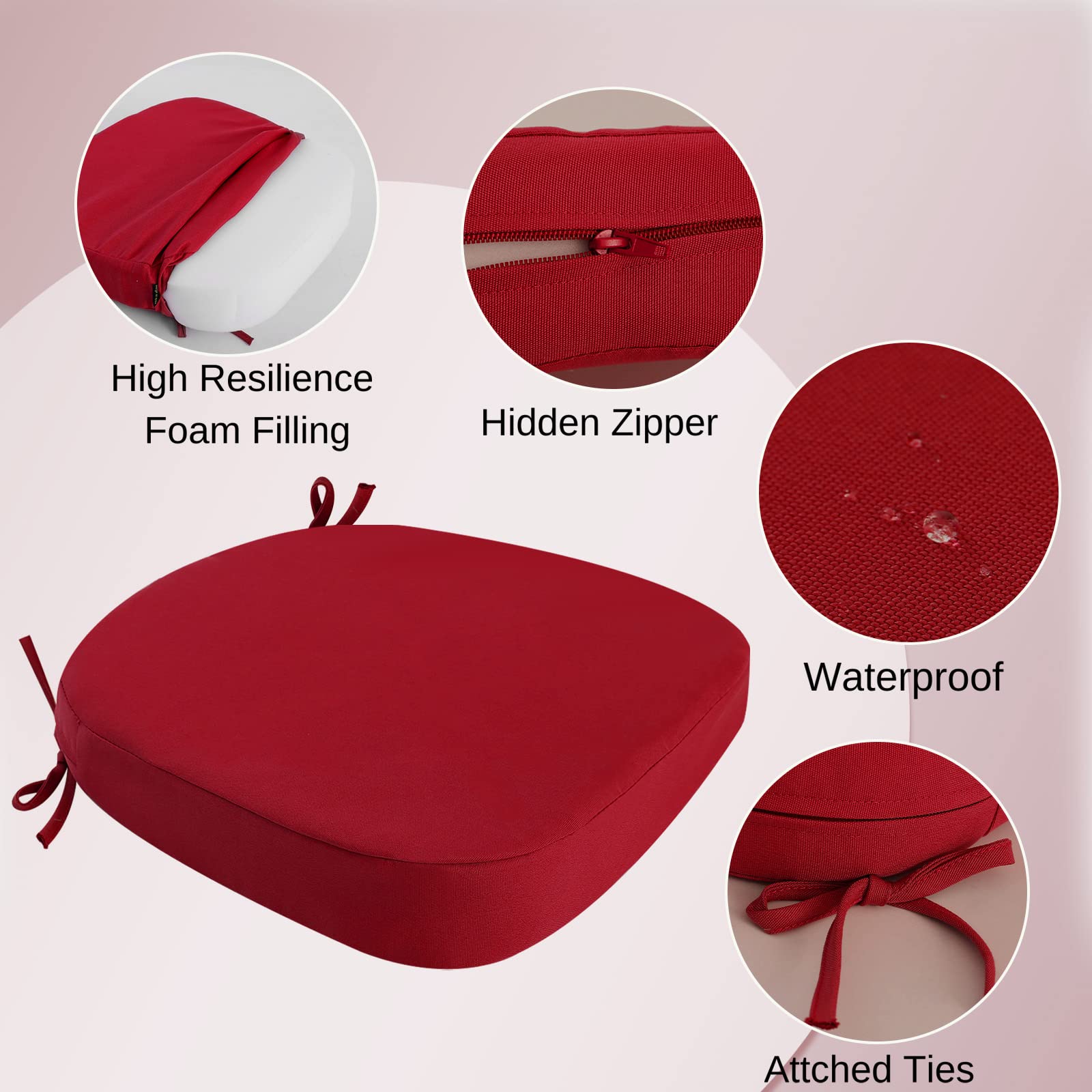idee-home foam texture close-up highlighting thick supportive cushioning