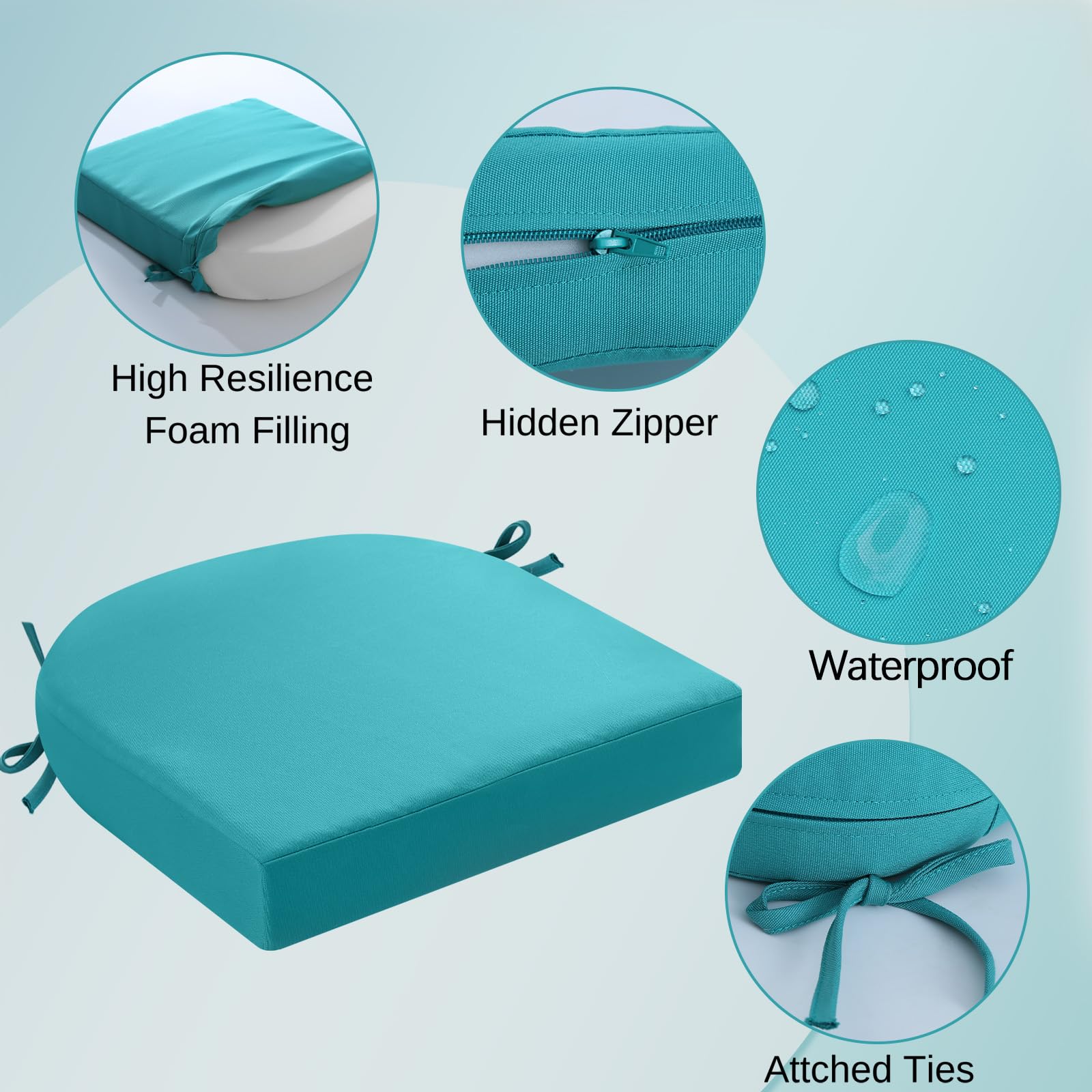 idee-home close-up of fabric texture highlights water resistance benefit