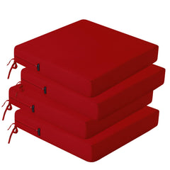 idee-home front view of four cushions showing coordinated colors and neat fit