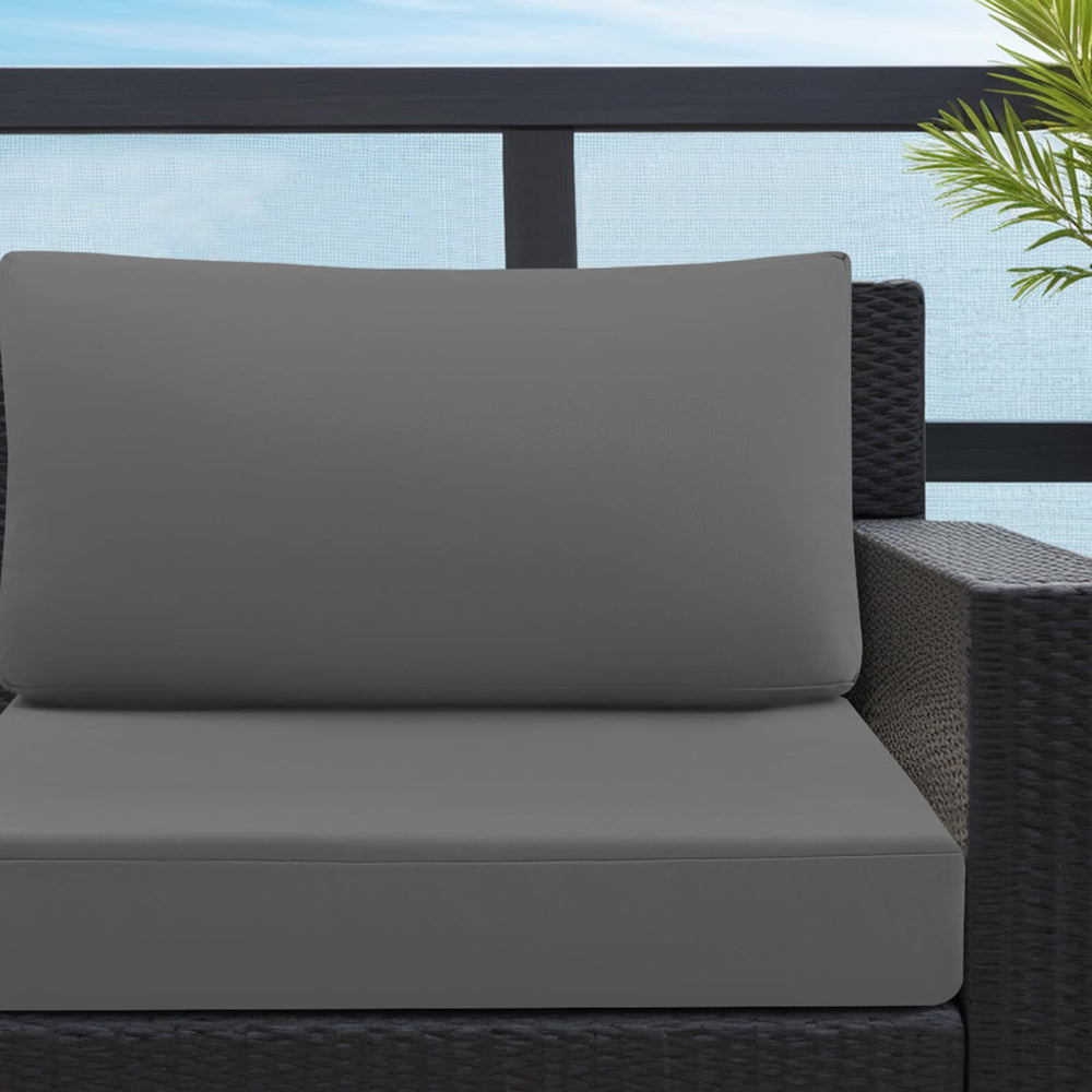 idee-home cushions on patio in lifestyle scene creating comfortable seating