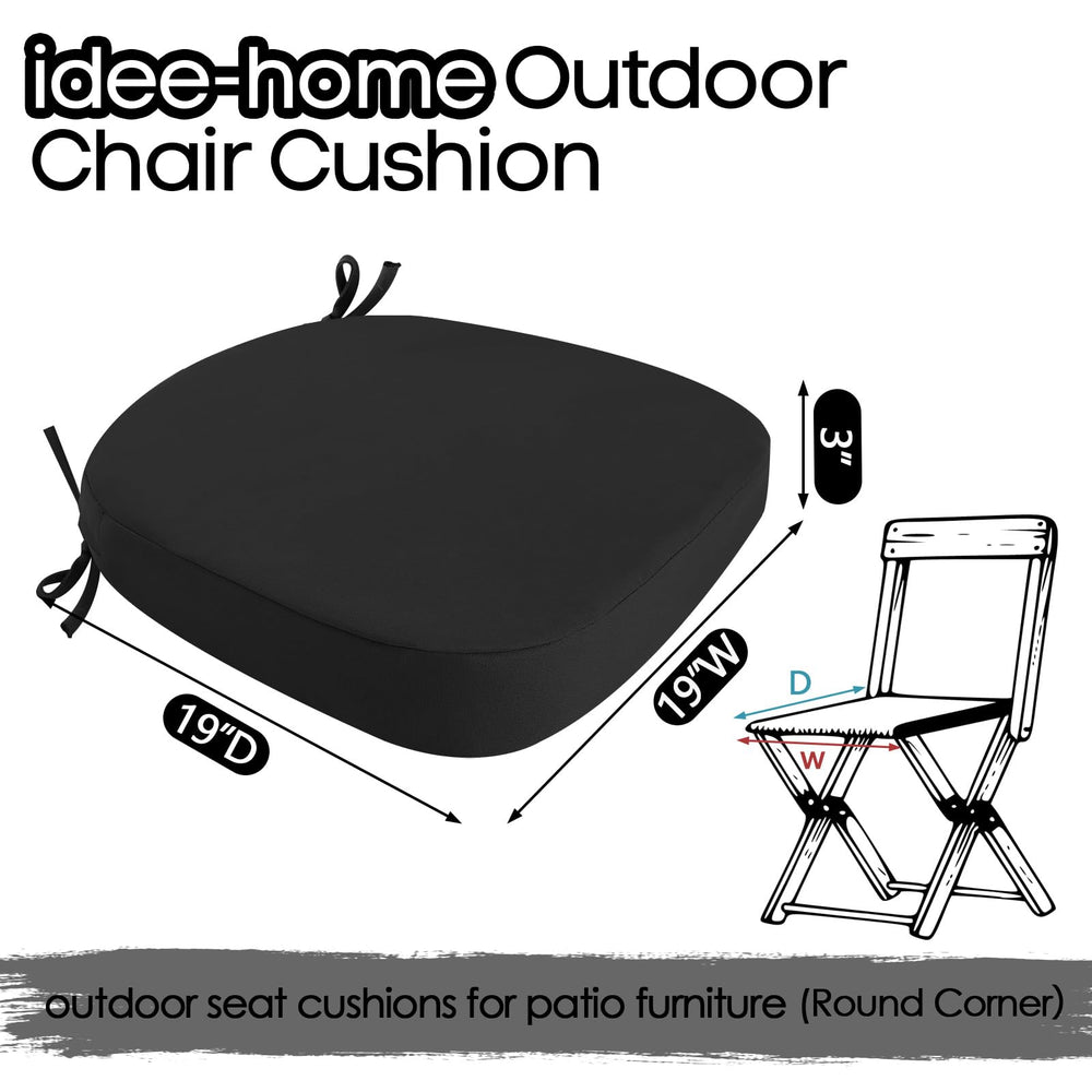 idee-home cushions on patio set creating cozy outdoor seating area