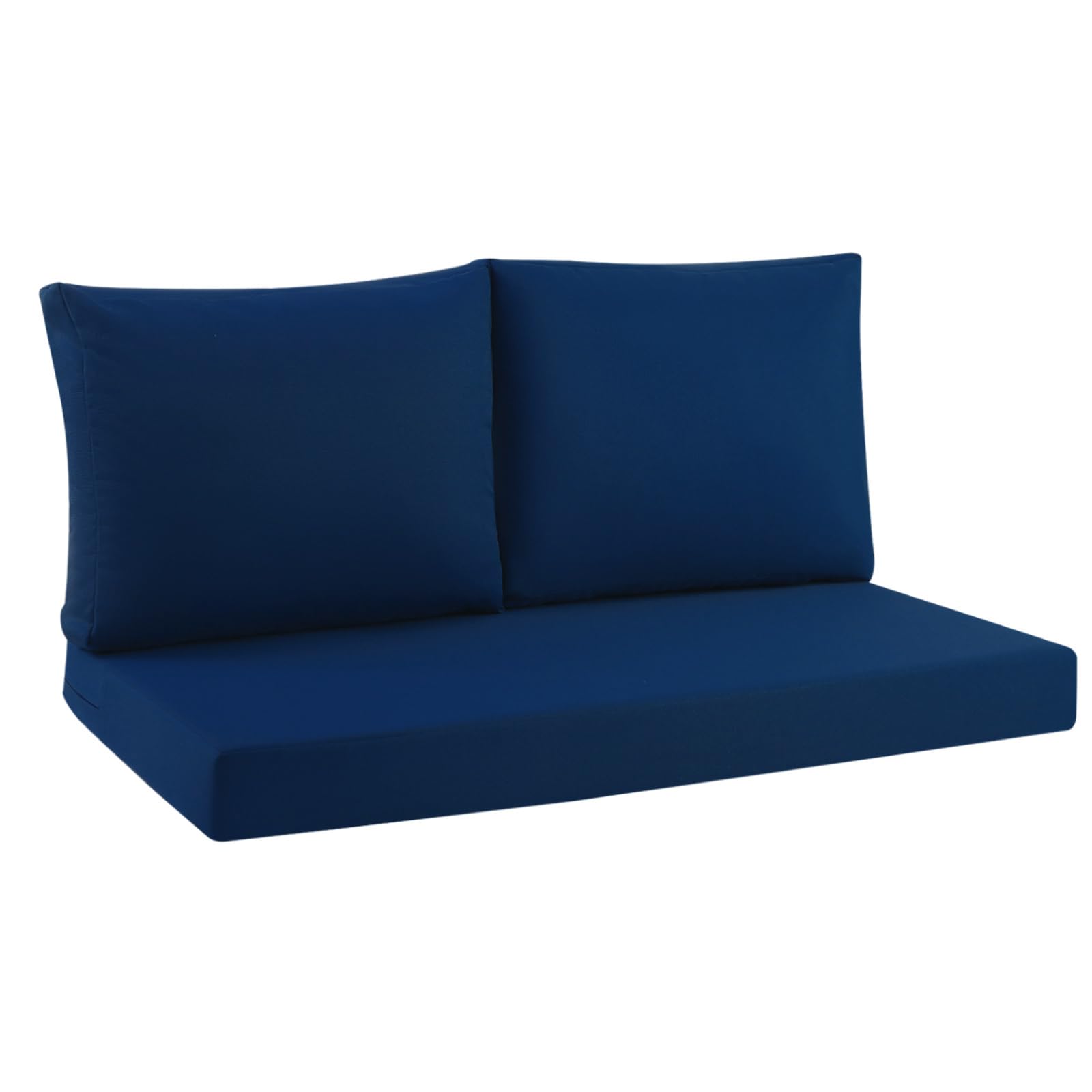 idee-home loveseat front view showing waterproof cover and neat finish for patio