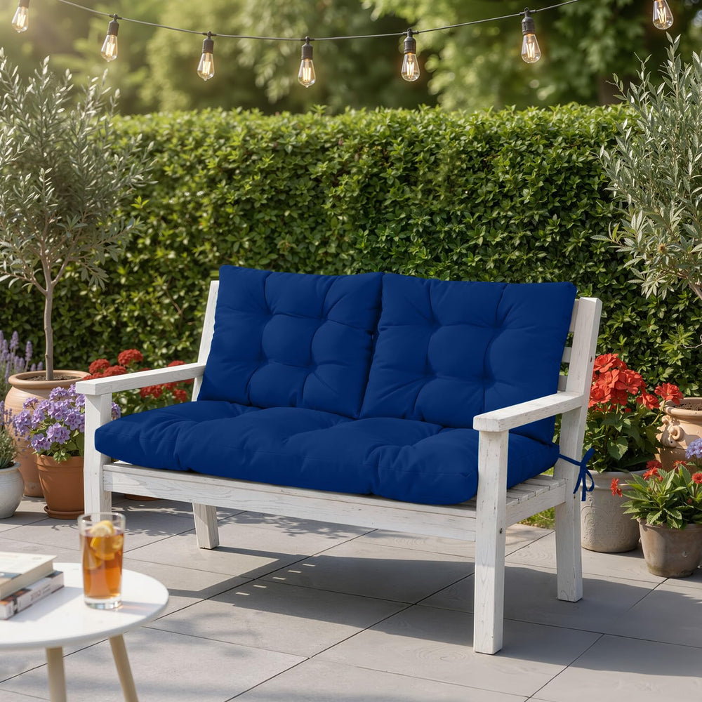 idee-home tufted cushion detail demonstrating fill stability and neat look