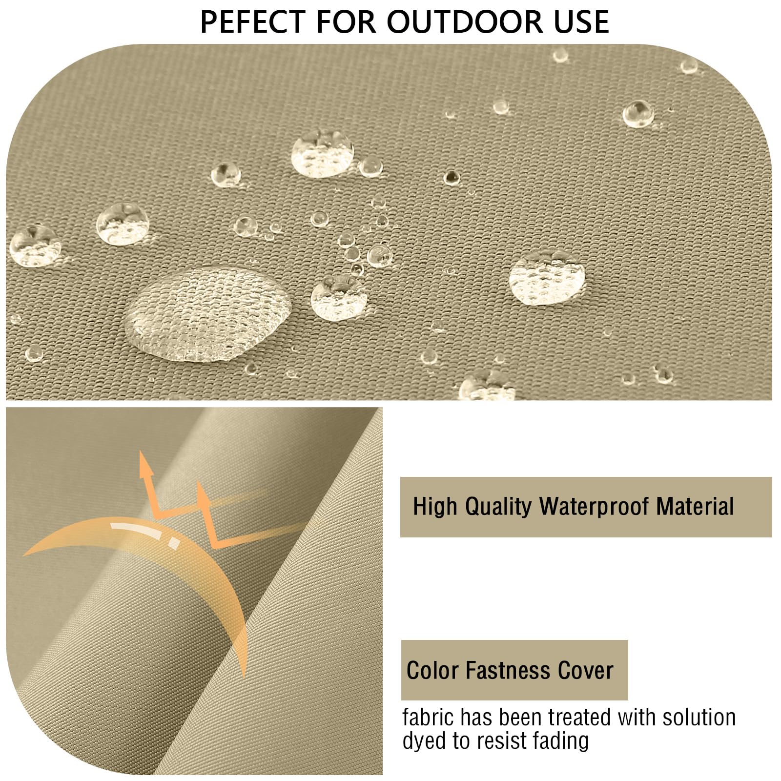 idee-home cushion on seat showing 28.5 x 28.5 size and correct fit
